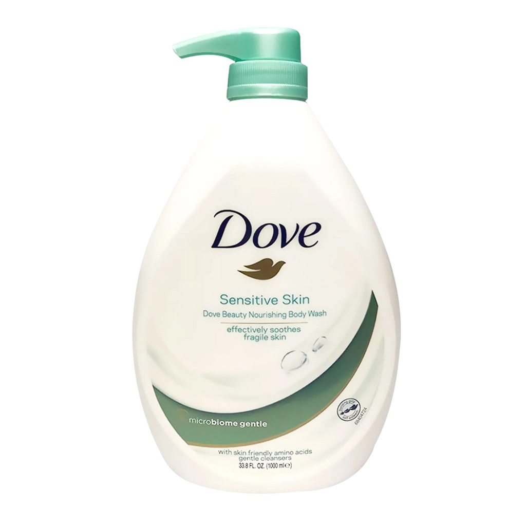 Dove sensitive skin nourishing  body wash 1000 ml Dush geli O'zbekistonda