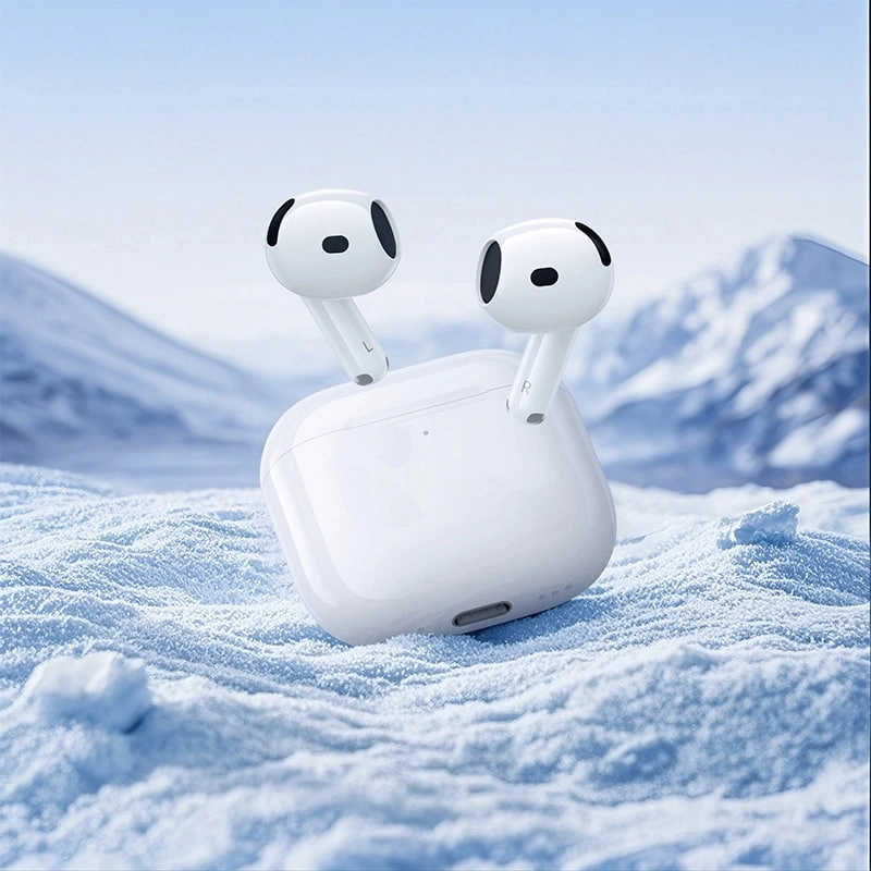 Беспроводные наушники Anc Airpods 4 белые цена
