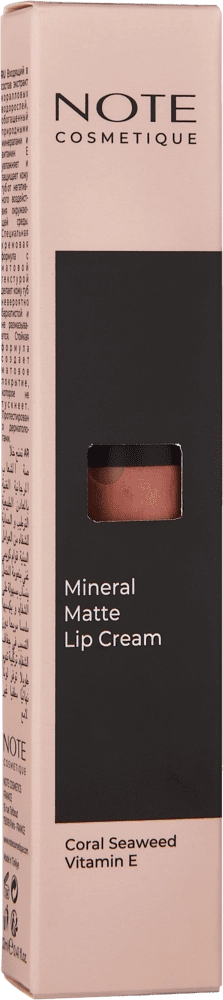 Помада для губ кремовая NOTE MINERAL LIP CREAM 01 в Узбекистане