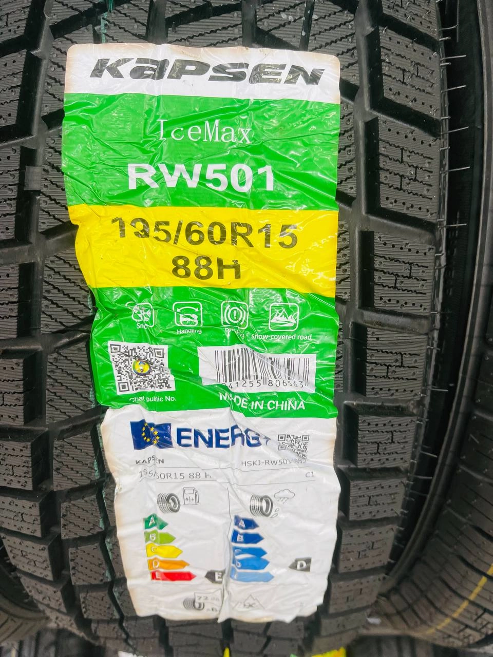 Kapsen 195/60/15 88H IceMax RW 501 в Узбекистане