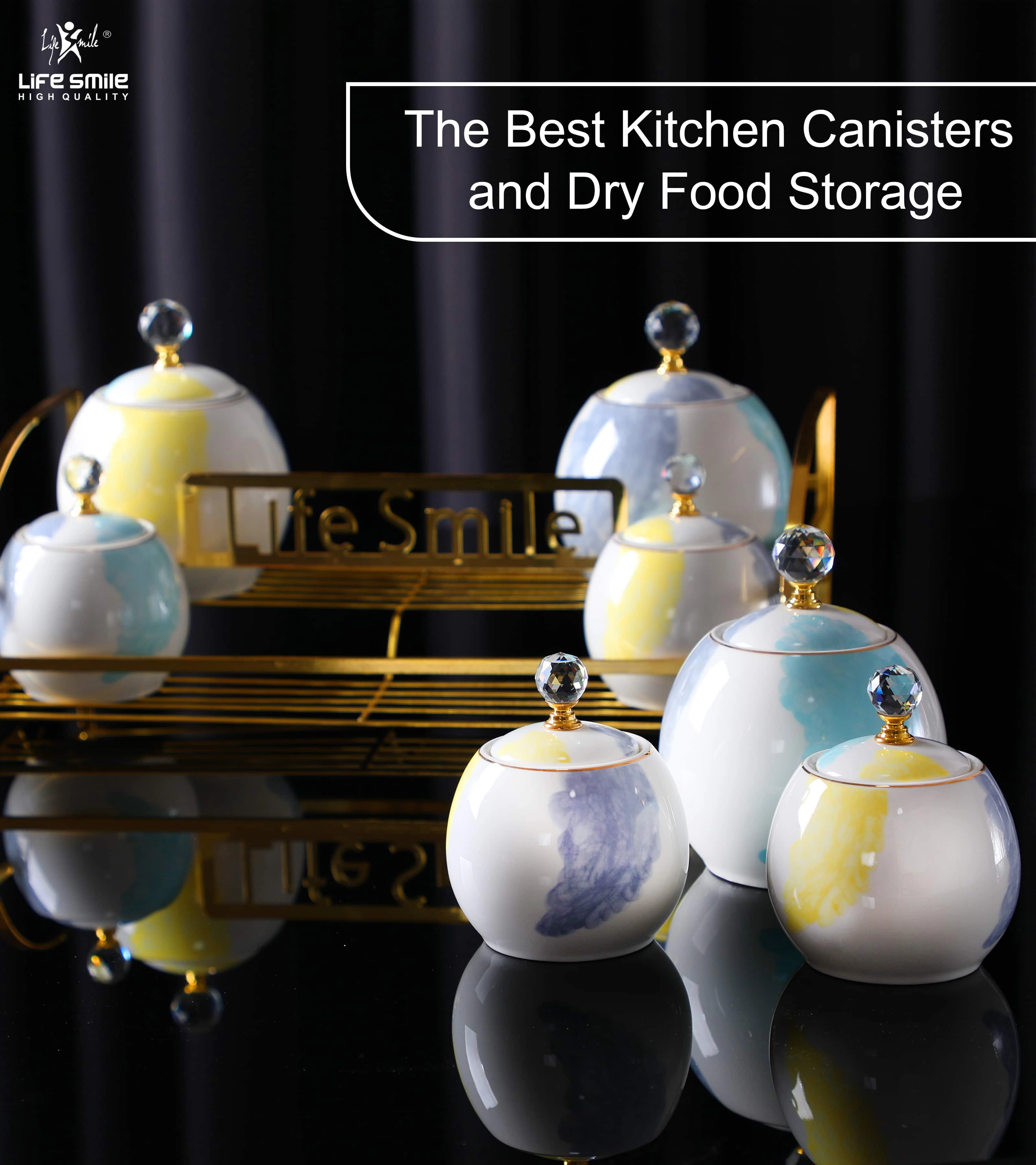 Life smiledan saqlash uchun idishlar to'plami (7 ta buyum KK) arzon