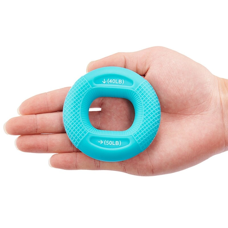 Эспандер кистевой для рук круг овальный 40LB 50LB 60LB 70LB PowerGym онлайн
