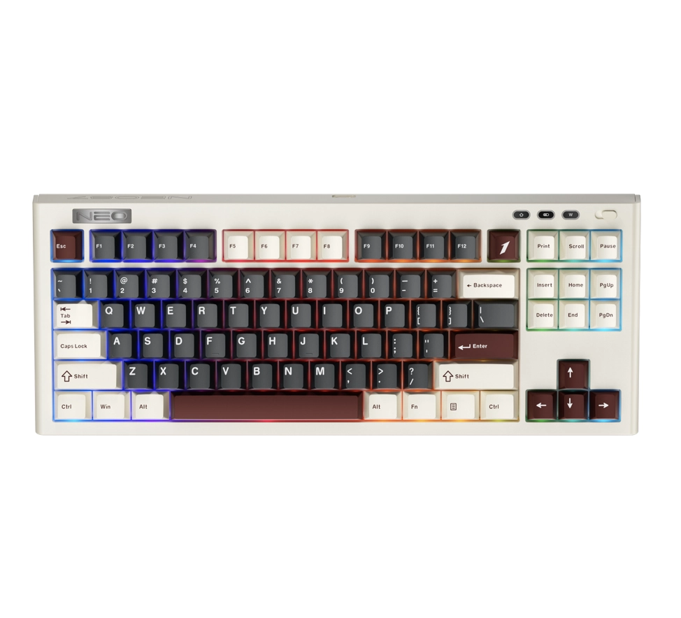 Igrovaya klaviatura 1STPlayer NEO87, Three Connecting, Rome sotib olish