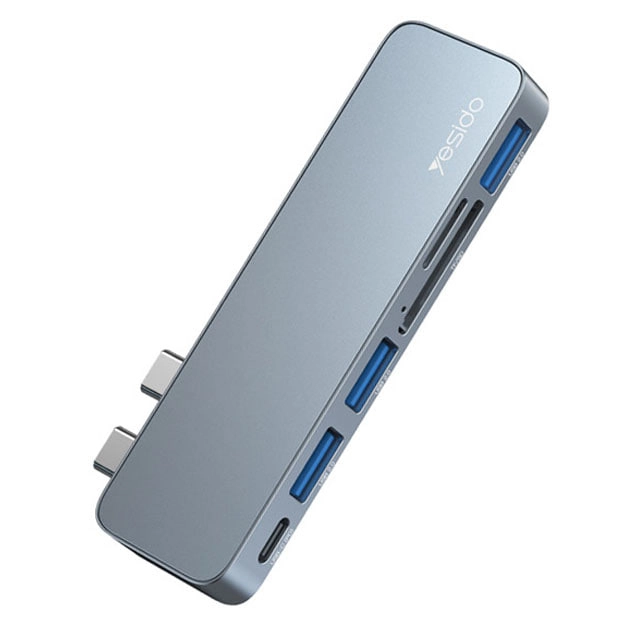 HUB-адаптер YESIDO HB10 USB + Type C недорого