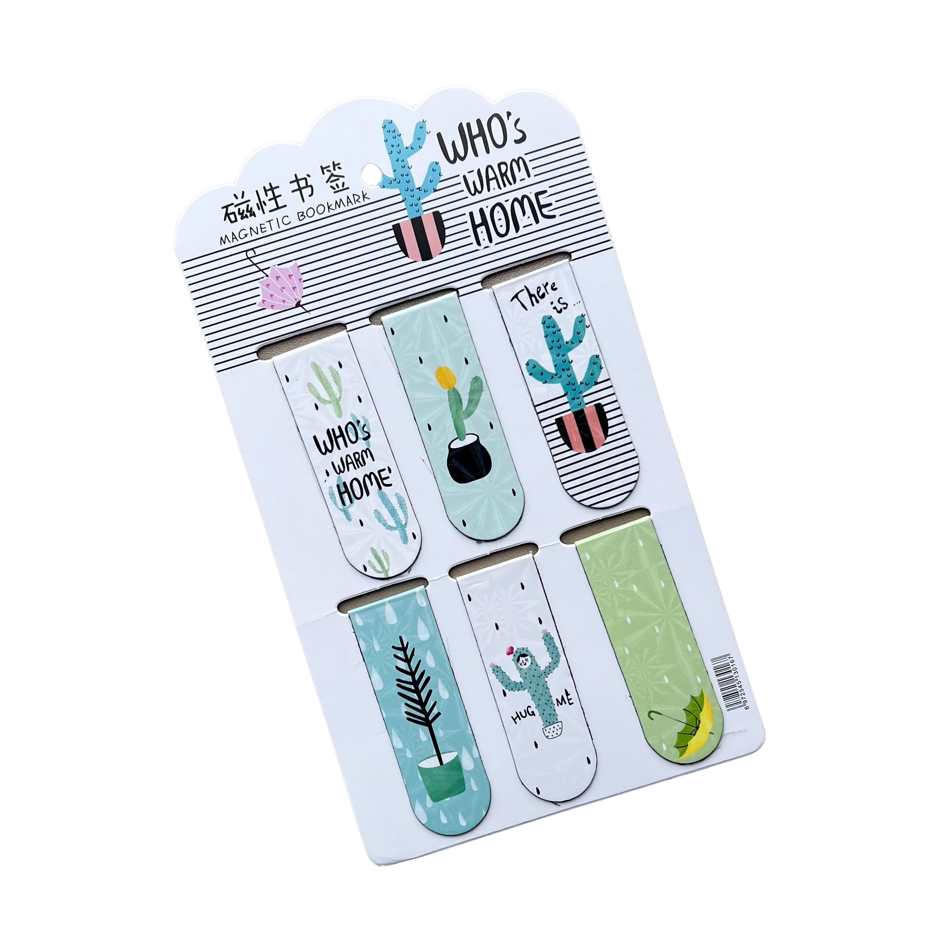 Магнитные закладки «Кактус», 6 шт онлайн