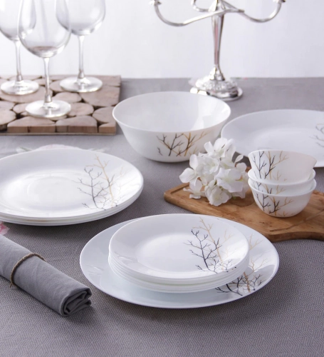 Столовый сервиз Diva La Opala Golden fall 46 предметов купить