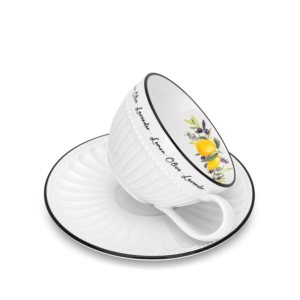 Fissman Provence to‘plami, 2 ta buyum (2 ta chashka 250 ml) (farfor) O'zbekistonda