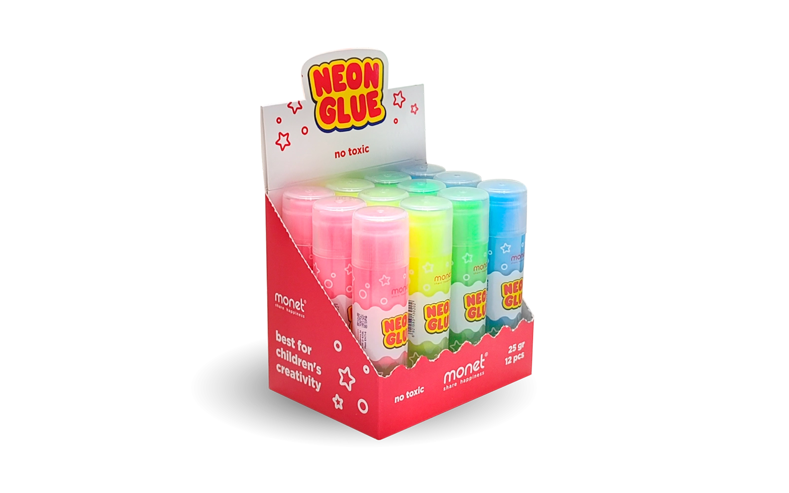 Клей-карандаш прозрачный 8гр, 2GS001 (1 шт) купить