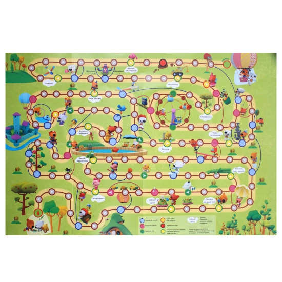 Игра настольная Ходилка Большая настольная игра Ми-ми-мишки В лесу у друзей - rasm №6 Игра настольная Ходилка Большая настольная игра Ми-ми-мишки В лесу у друзей bo'lib to'lash
