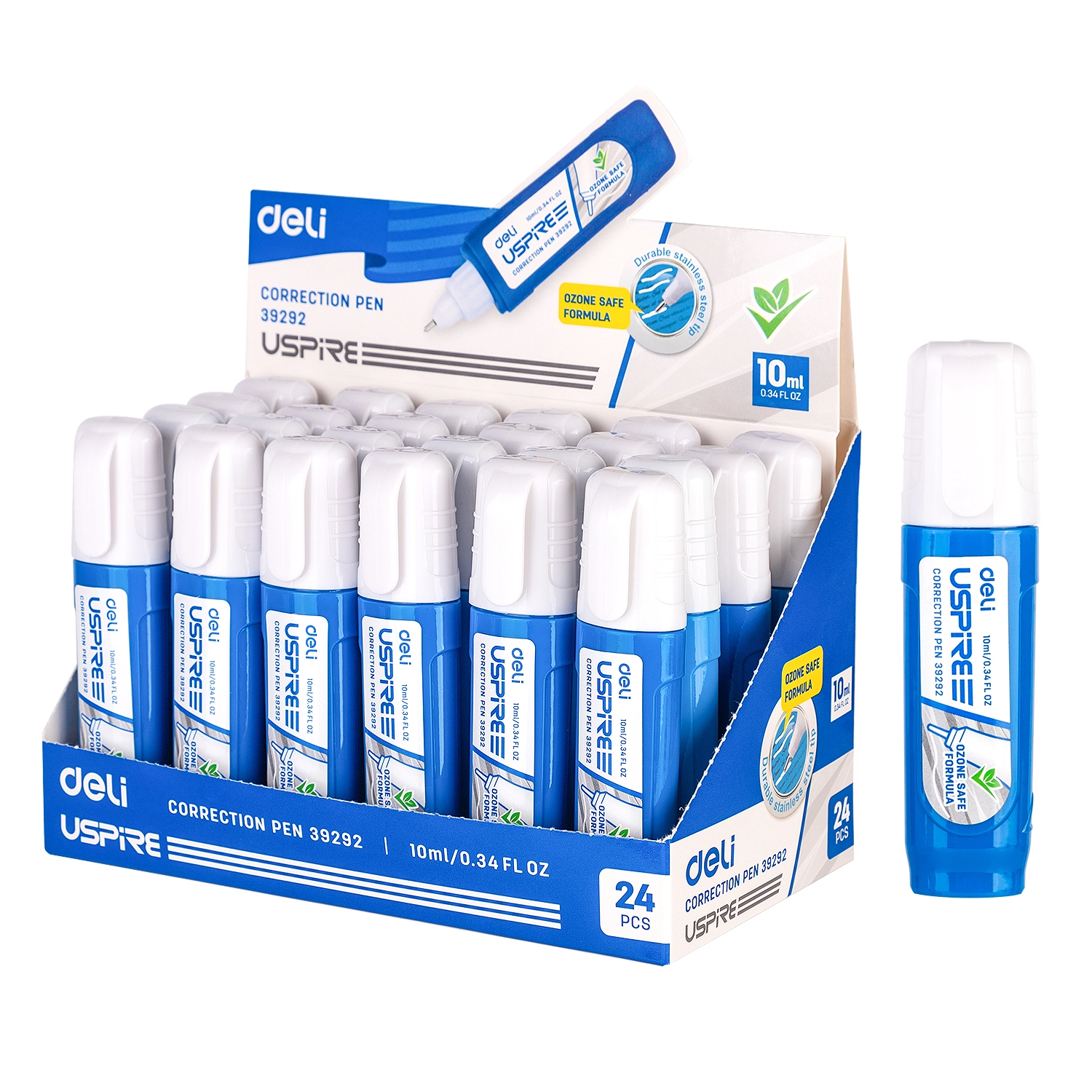 Корректирующая штрих-ручка Deli "Uspire" 10 мл в Узбекистане