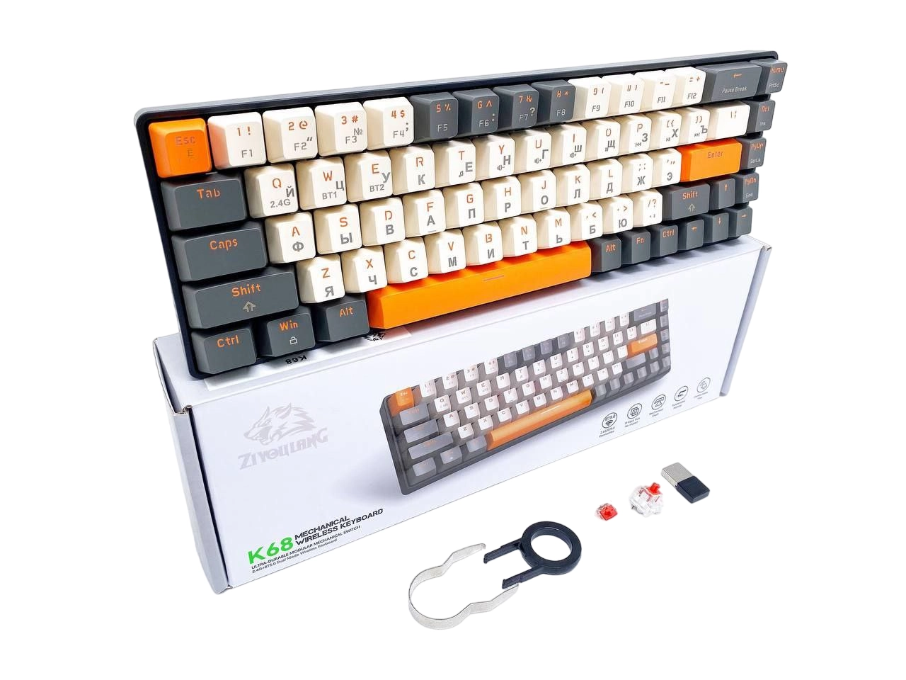 Игровая клавиатура ZIYOULANG K68 купить