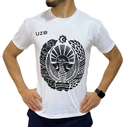 Классическая мужская футболка с эмблемой PowerGym ( Размер: 44-46-48-50-52) купить