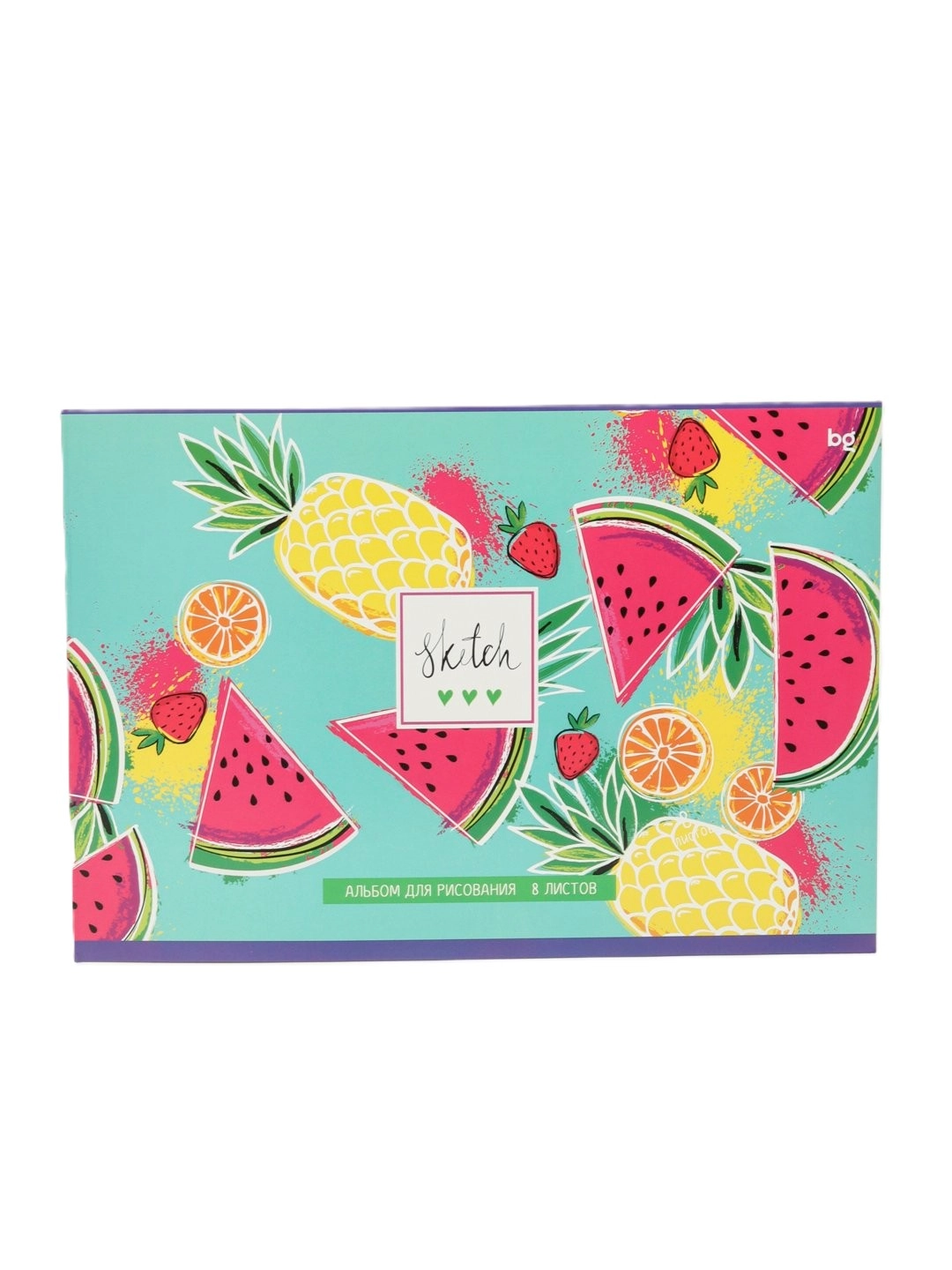 Rasm albomi, 8 varaq, A4 formatda, BG "Mix. Universal" (1 dona), (АР4ск8 10966) bo'lib to'lash