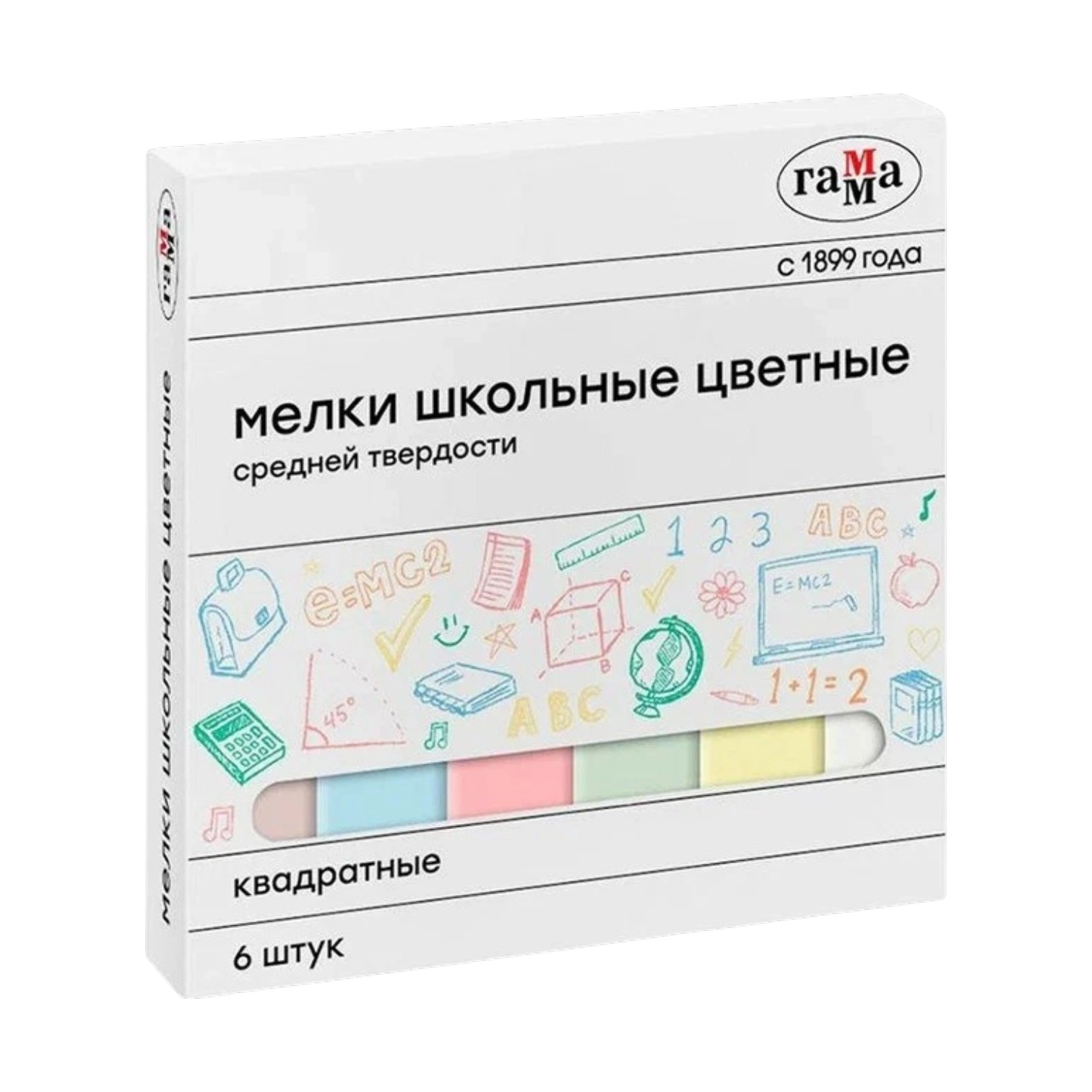 Gamma doska uchun rangli bo&lsquo;rlar 6 dona (030320212) sotib olish