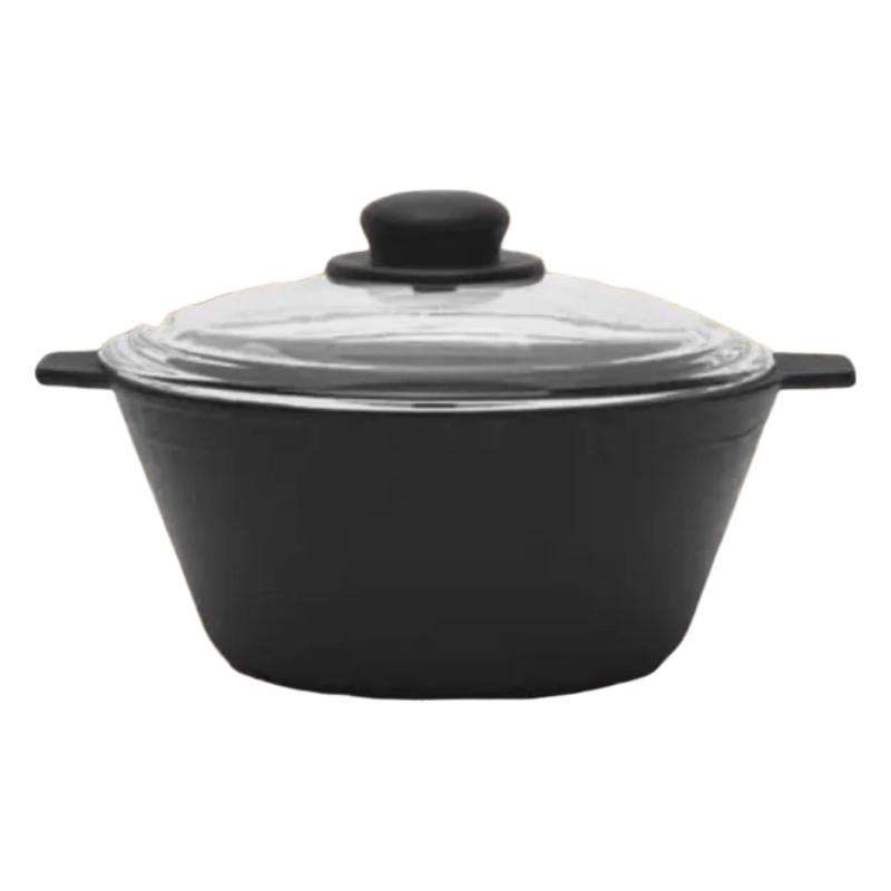 Shisha qopqoqli 4 litrlik Kamskaya Posuda ka42 cho&lsquo;yan qozon sotib olish