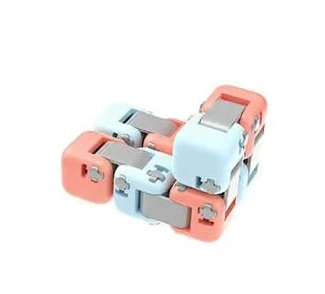 Кубик-конструктор Xiaomi Colorful Fidget Cube Blind Box (красно-белый в коробочке) недорого