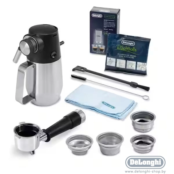 Кофеварка рожковая DeLonghi EC9865.M недорого