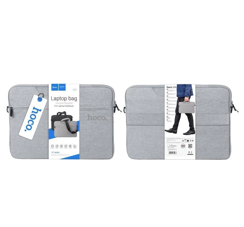 Hoco GT1 14" kulrang noutbuk sumkasi onlayn