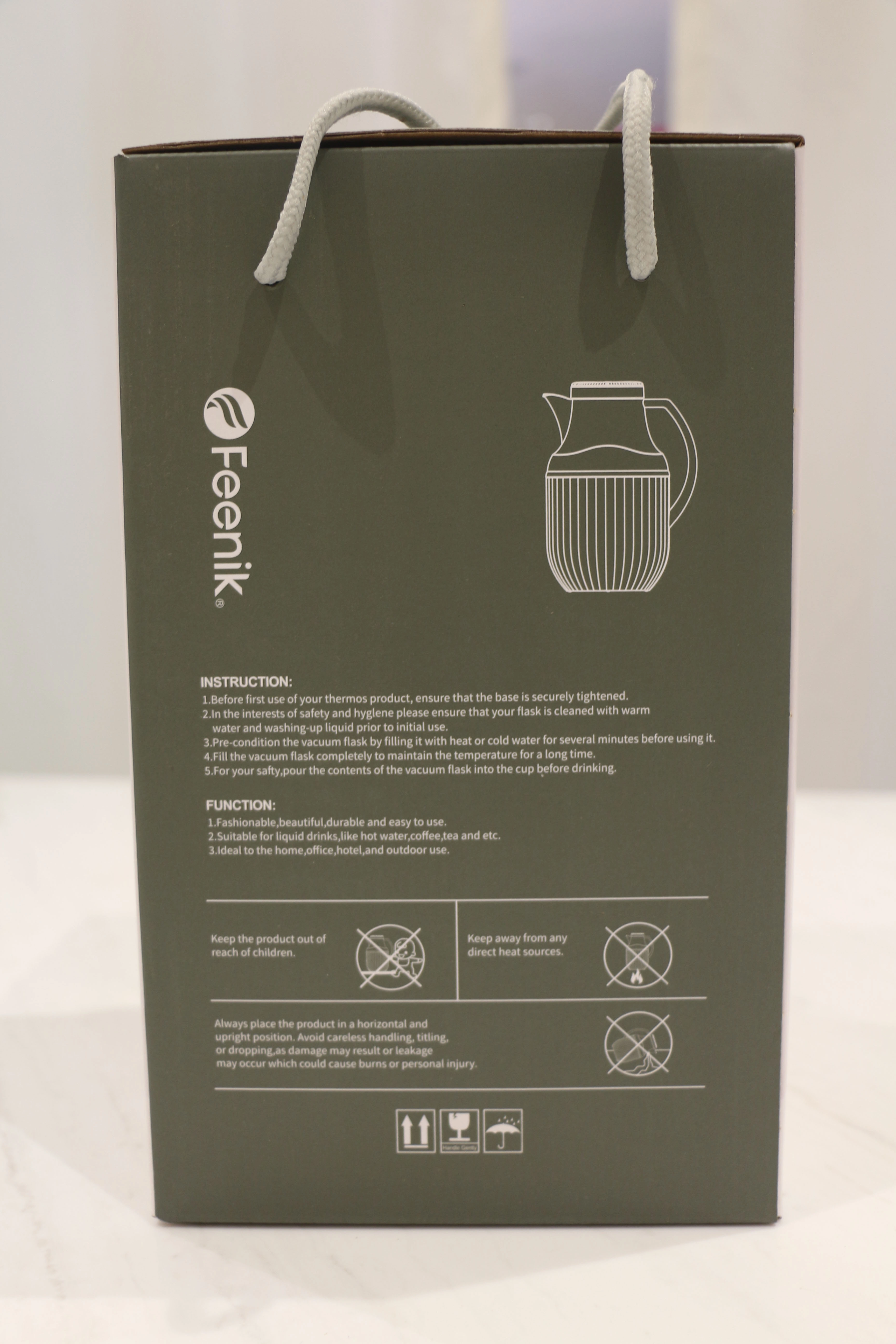 Термочайник Feenik HF-100 1L (White) доставка