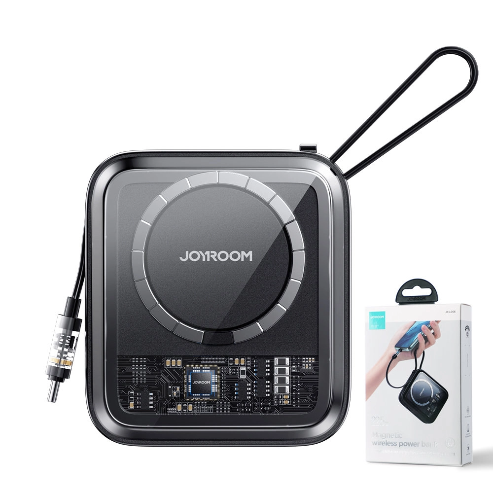 Joyroom Icy Series Magsafe JR-L006 10000mAh qora tashqi akkumulyatori onlayn
