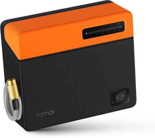 Автомобильный компрессор Xiaomi 70mai Air Compressor Eco (Black-Orange) купить