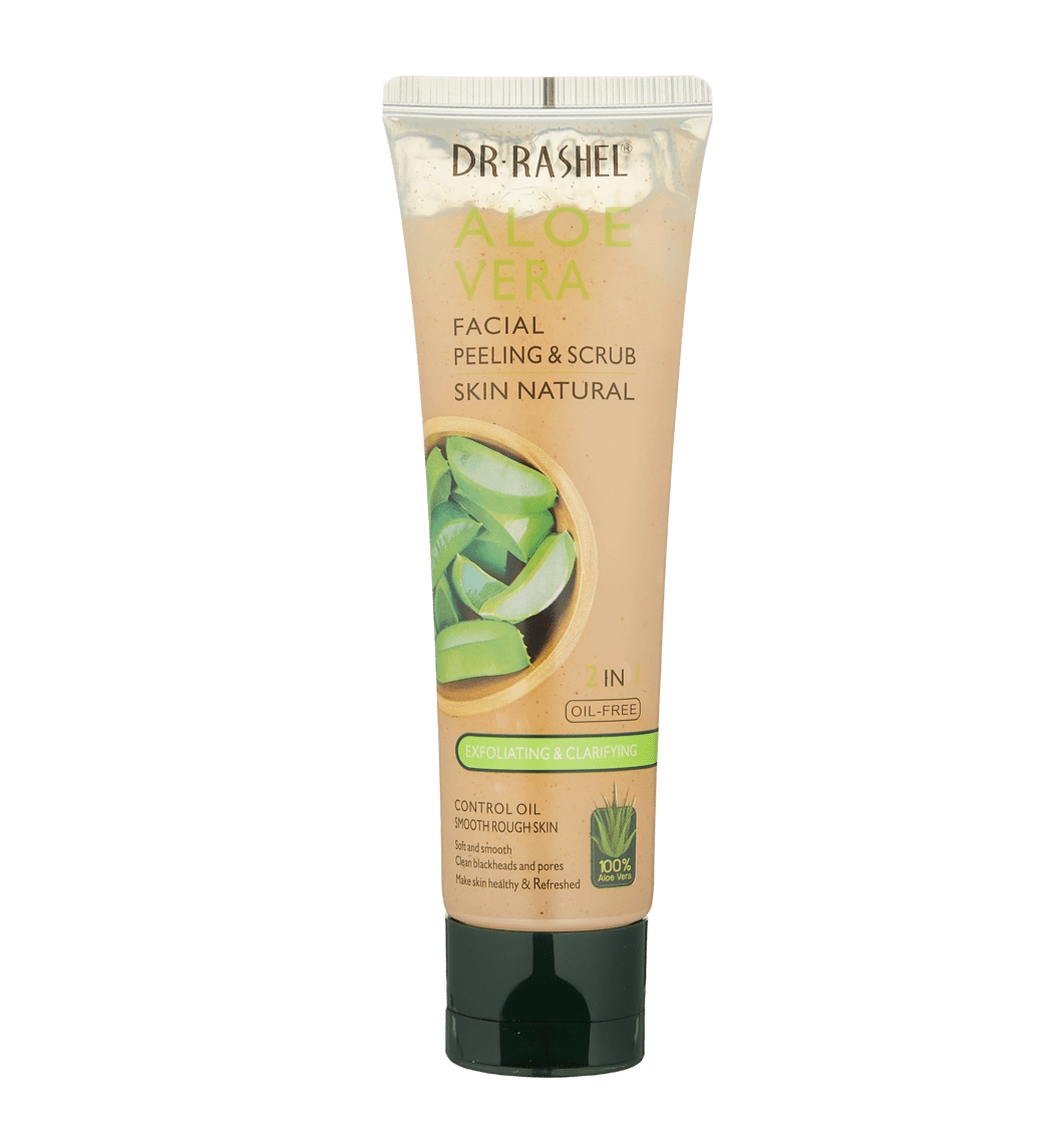 Aloe vera peeling & scrub 100ml - piling va skrab uchun mahsulot arzon