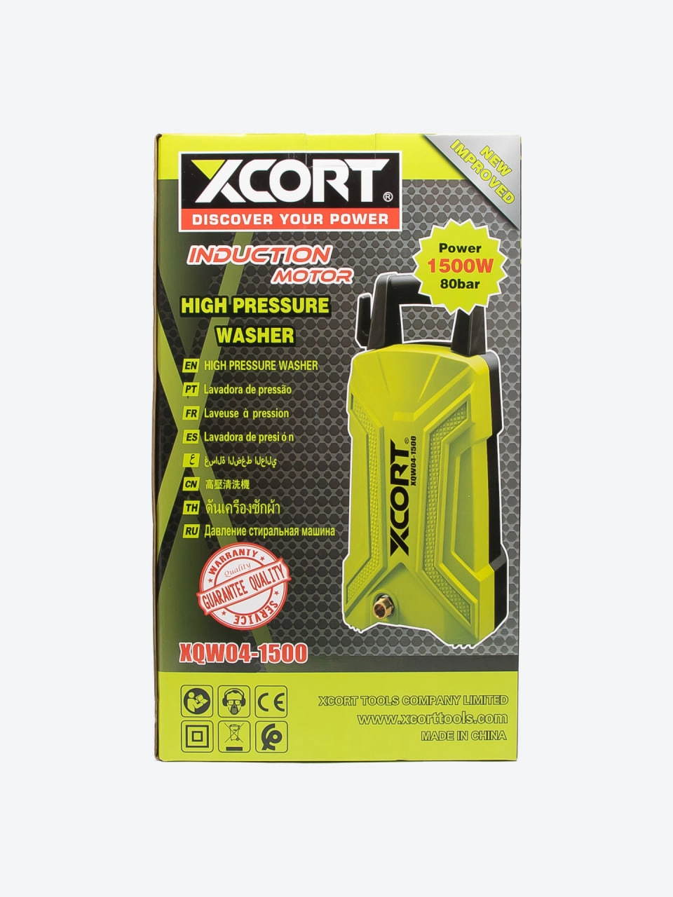 XCORT XQW04-1500  yuqori bosimli yuvgichi O'zbekistonda