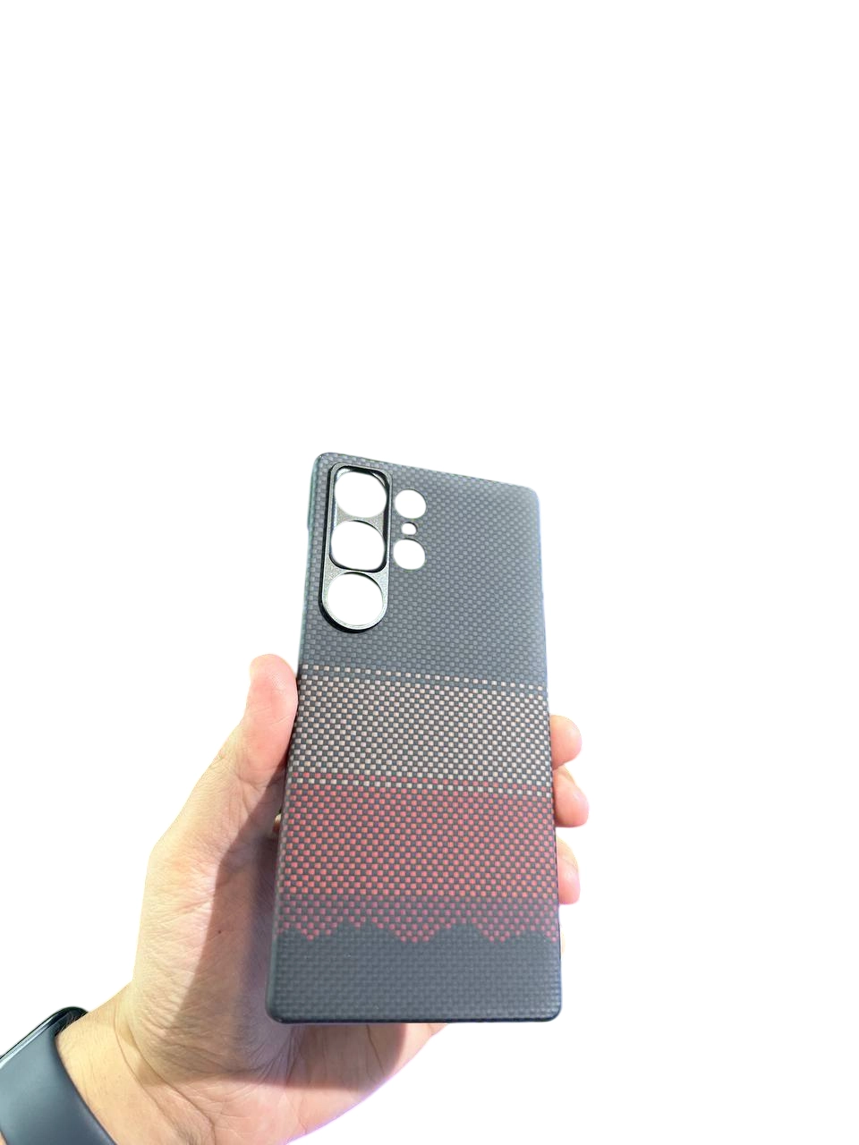 Чехол Kevilar Sunlit Aramid Fiber MagSafe для Samsung Galaxy S25 Ultra недорого