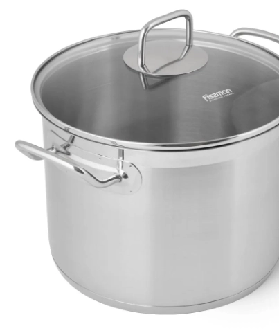 Fissman TAHARA kostryulkasi 26x17 sm qopqoqli (zanglamaydigan po‘latdan) arzon
