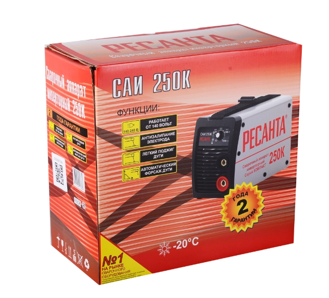 Resanta SAI 250К payvandlash apparati bo'lib to'lash