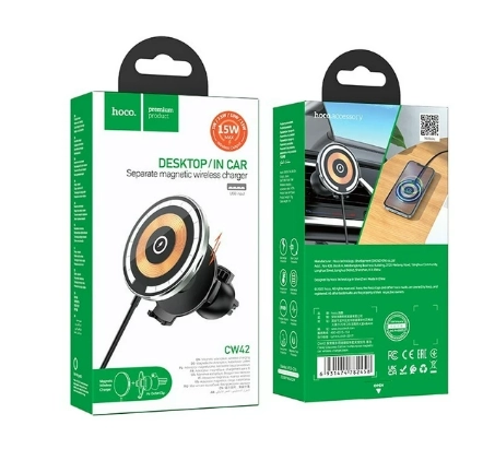 Hoco CW42 simsiz zaryadlovchili avtomobil ushlagichi xususiyatlar