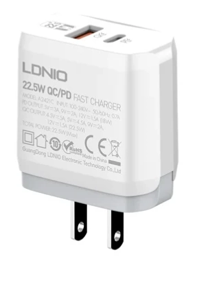 Зарядное устройство LDNIO A2421C 22.5W в Узбекистане