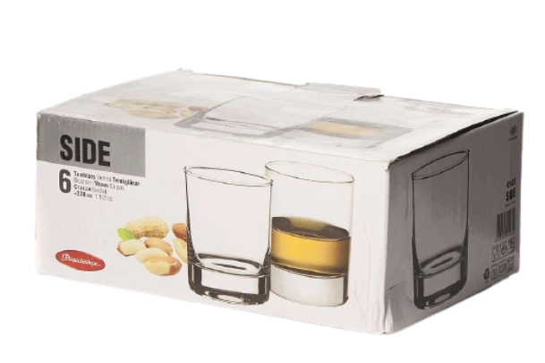 Pasabahce Side stakanlar to'plami 220ml 6 dona (42435) bo'lib to'lash