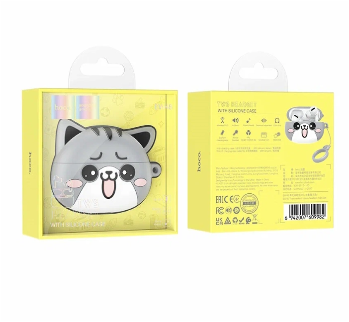 Hoco EW48 kulrang simsiz quloqchini O'zbekistonda