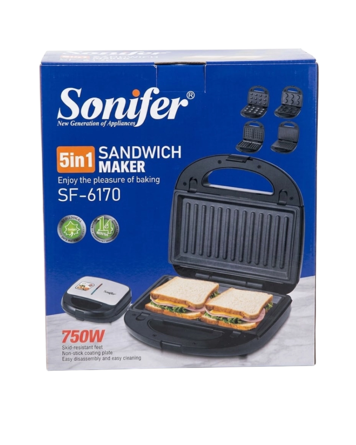 Сэндвичница Sonifer SF-6170 недорого