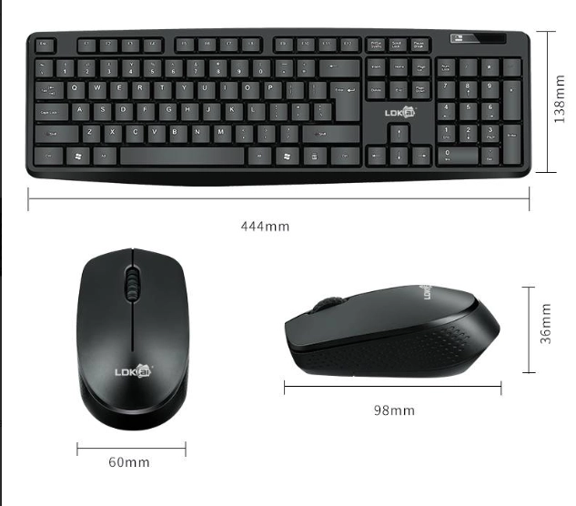 Bluetooth Klaviatura + sichqoncha LDK GR70 O'zbekistonda