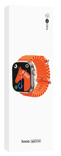 Hoco Y12 Ultra Orange Smart soat O'zbekistonda