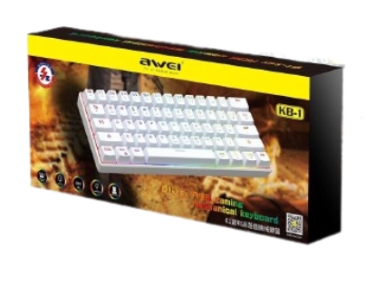 Awei KB-1 Oq klaviaturasi onlayn