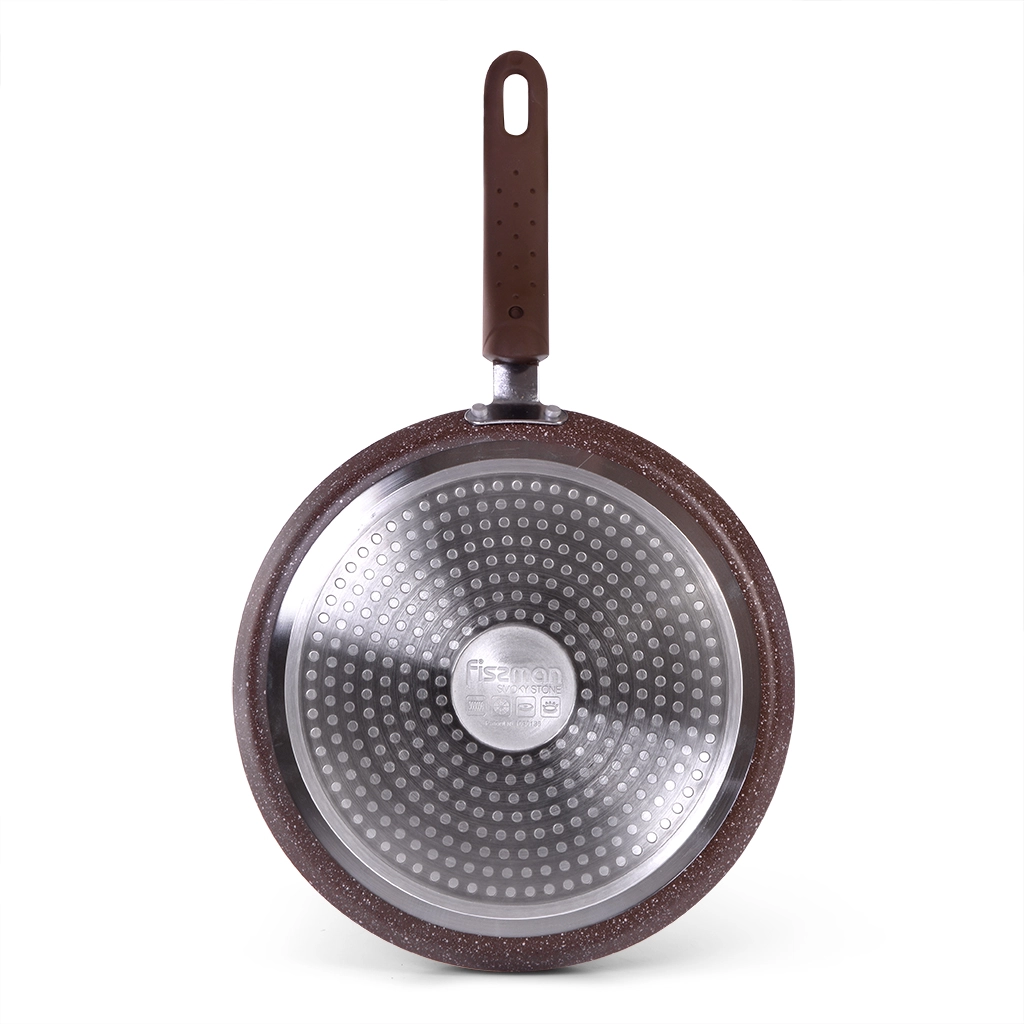 Сковорода для блинов FISSMAN SMOKY STONE 20 см, алюминий, антипригарное покрытие PlatinumForte в Узбекистане