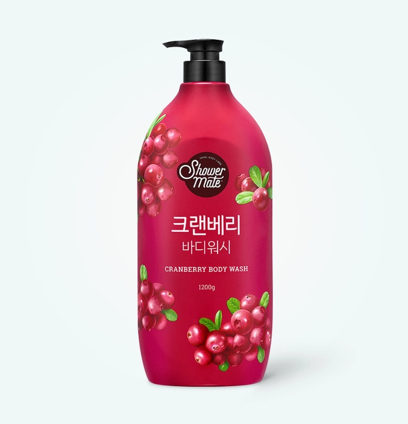 Гель для душа Свежесть клюквы Shower Mate Cranberry Body Wash 1200g купить
