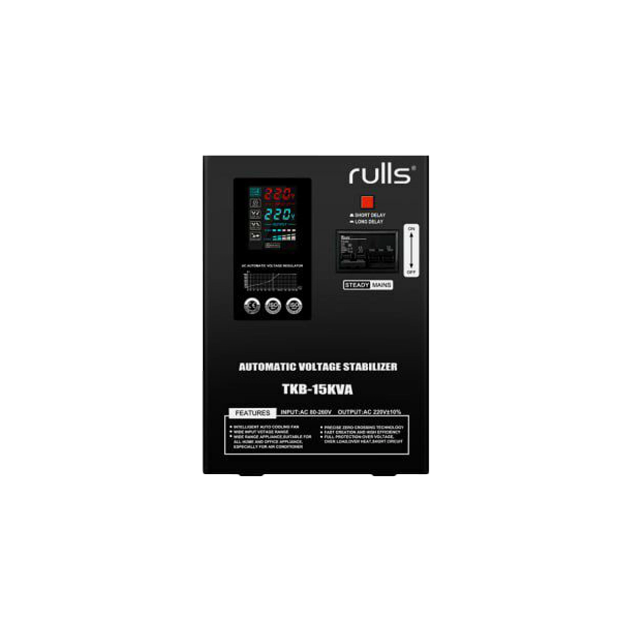RULLS TKB-15 kVA kuchlanish stabilizatori - rasm №2 RULLS TKB-15 kVA kuchlanish stabilizatori sotib olish