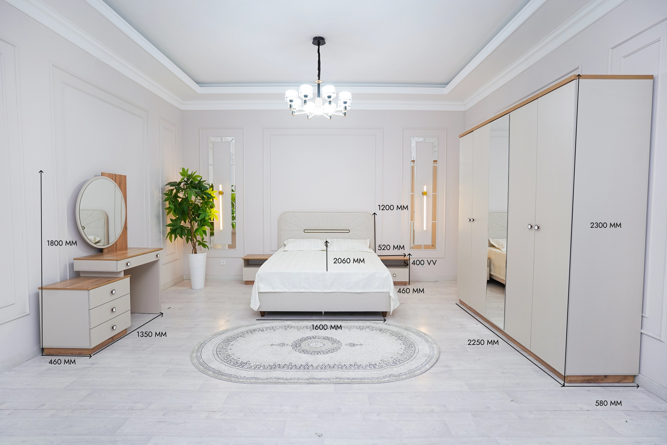 Latsio 5D yotoq garniturasi O'zbekistonda