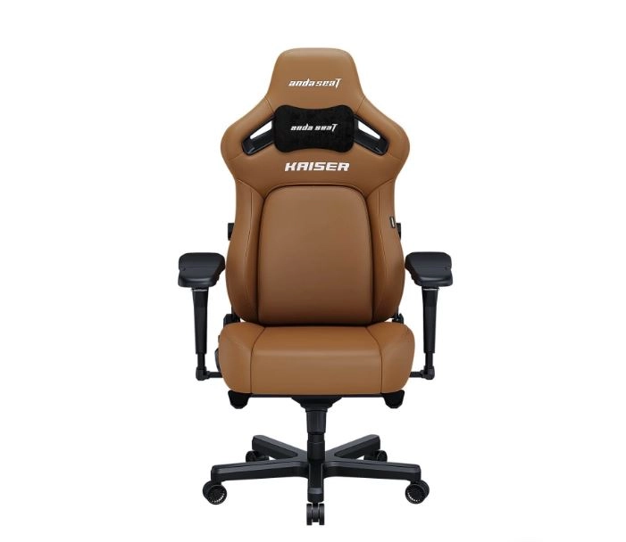 Anda Seat Kaiser 4 Size L Brown Premium PVC o‘yin kreslosi sotib olish