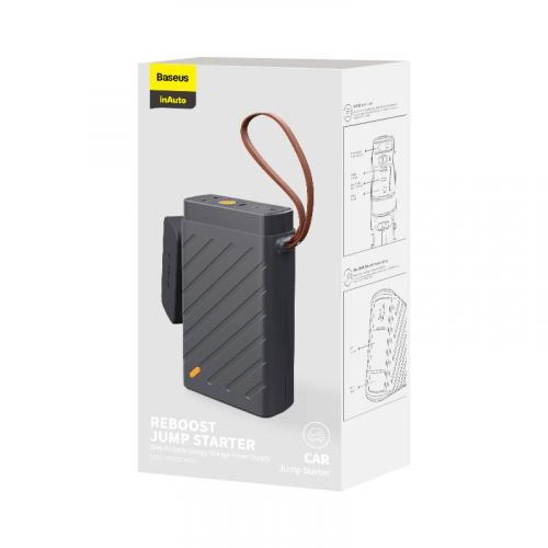 Baseus Reboost Jump Starter with Portable Energy Storage Power Supply 220V/100W avtomobil dvigatelini ishga tushiruvchi qo‘shimcha akkumulyatori onlayn