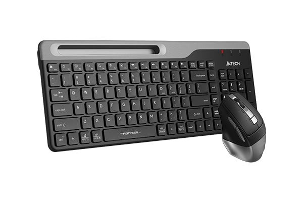 Клавиатура и мышь A4Tech Fstyler FB2535C Smoky Gray - фото №3 Клавиатура и мышь A4Tech Fstyler FB2535C Smoky Gray недорого