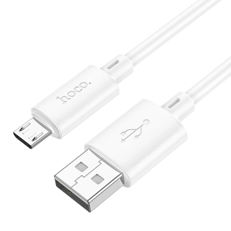Кабель Hoco X88 USB to Micro-USB 1m белый недорого