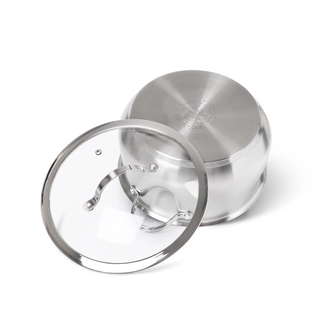 Kastryulka Fissman VALERY 3,1 l shisha qopqoqli O'zbekistonda