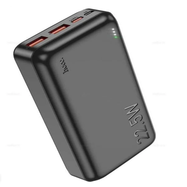 HOCO J101A  22.5W 20000mAh qora tashqi akkumulyatori sotib olish