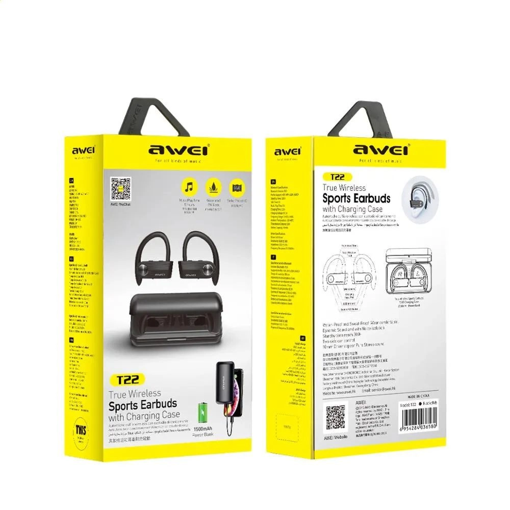 Bluetooth наушники Awei T22 недорого