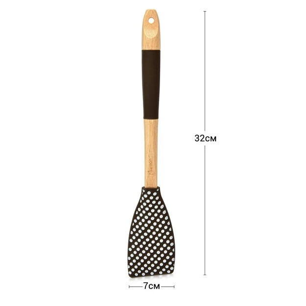 Лопатка силиконовая Fissman Chef's Tools 32см недорого